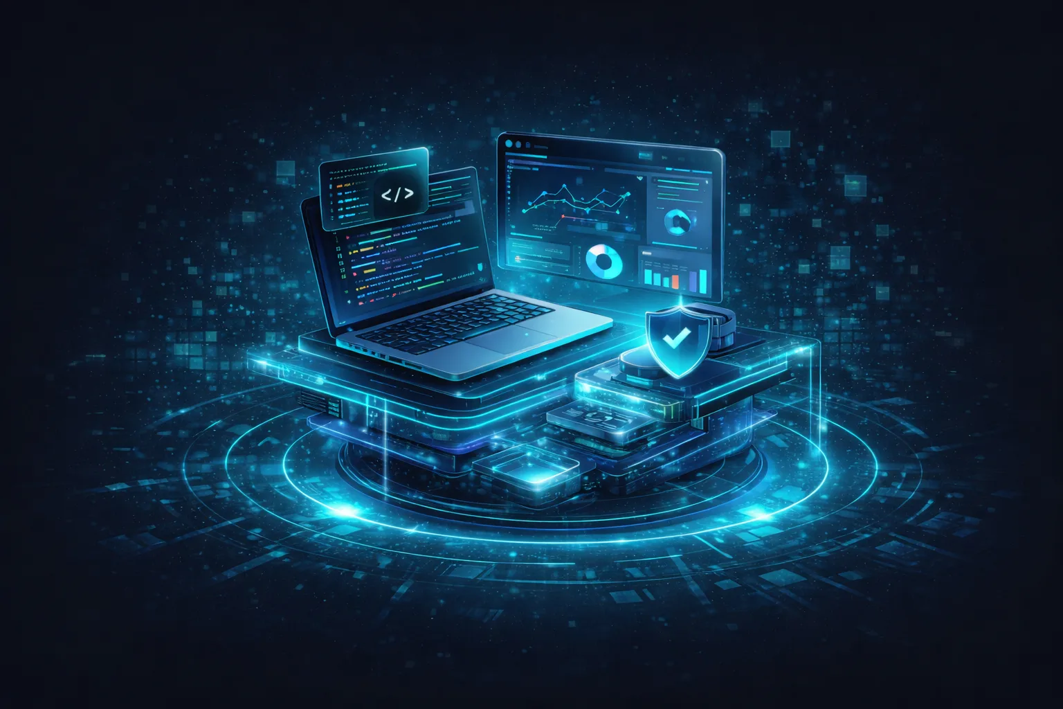 Full-Stack Web Development illustration